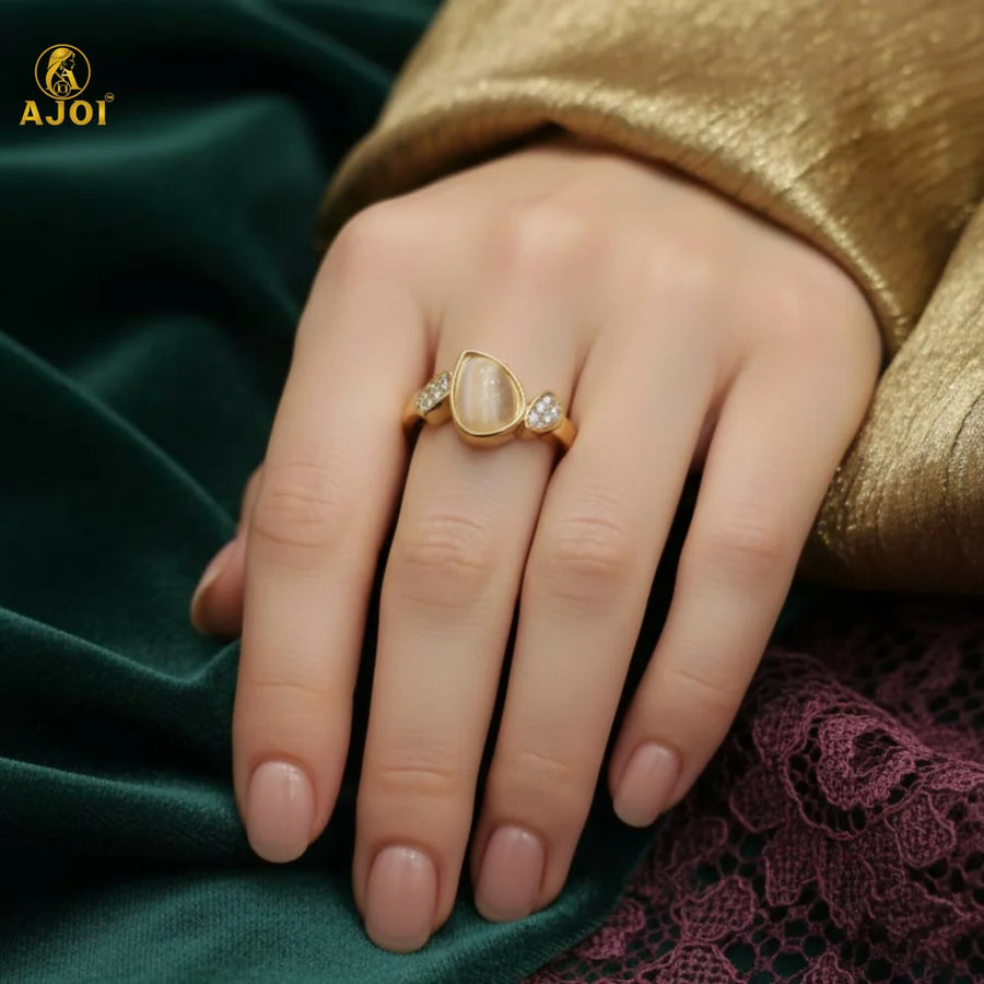 Elegant Gold Ring NVR-0137