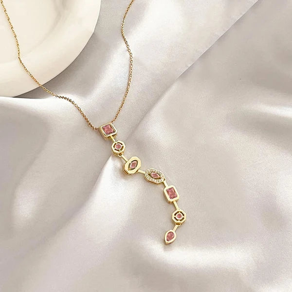 NAVIIRA Pink Stardust Pendant