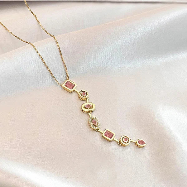 NAVIIRA Pink Stardust Pendant