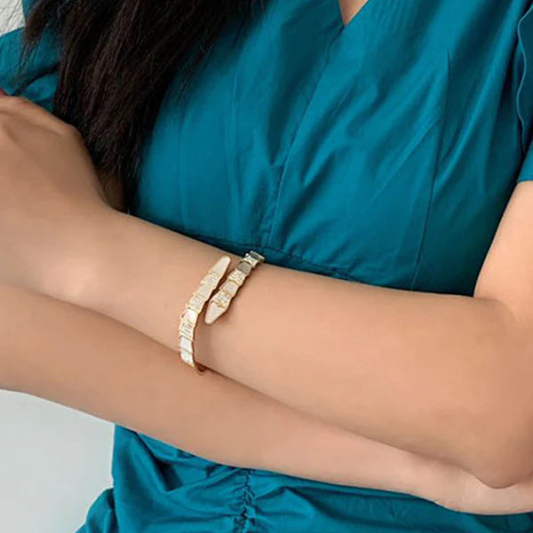 Ivory Elegance Bangle NVR-0587