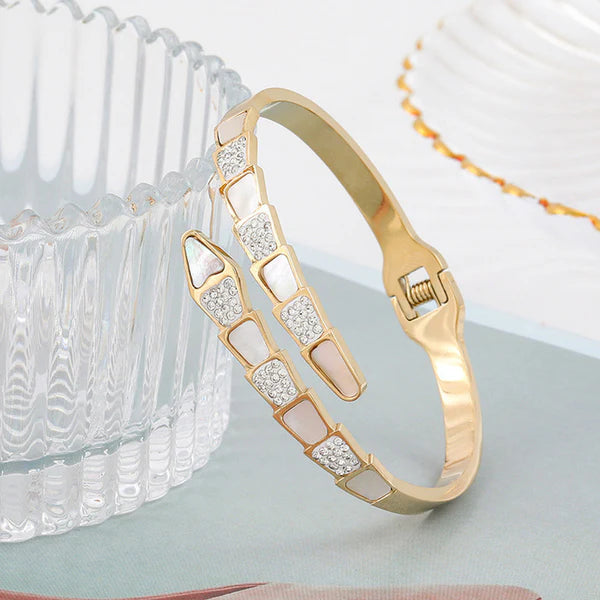 Ivory Elegance Bangle NVR-0587