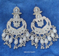 Traditional Kundan Chandbali Earrings NVR-0032