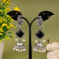 Oxidized Jhumka Earrings NVR-0041
