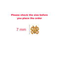 Butterfly Gold Stud Earrings NVR-0048