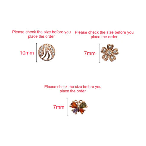 Elegant Stud Earrings Set NVR-0049