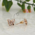 Butterfly Stud Earrings NVR-0050