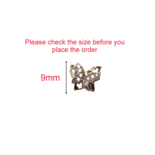 Butterfly Stud Earrings NVR-0050