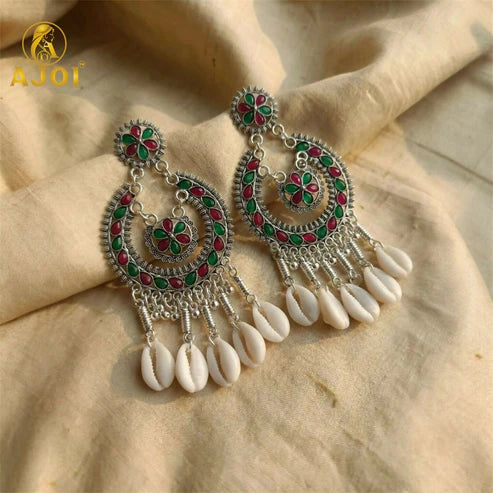 Traditional Chandbali Earrings NVR-0063