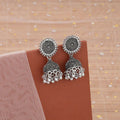 Oxidized Jhumka Earrings NVR-0064