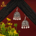Oxidised Jhumka Earrings Set NVR-0065