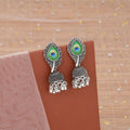 Peacock Feather Earrings NVR-0109