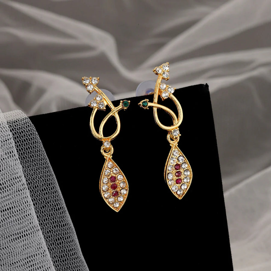 Elegant Gold-Plated Necklace Set NVR-0113