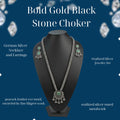Peacock Motif Silver Necklace Set NVR-0116