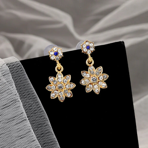 Floral Gold-Plated Necklace Set NVR-0121