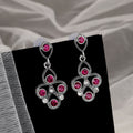 Antique Silver Necklace Set NVR-0128