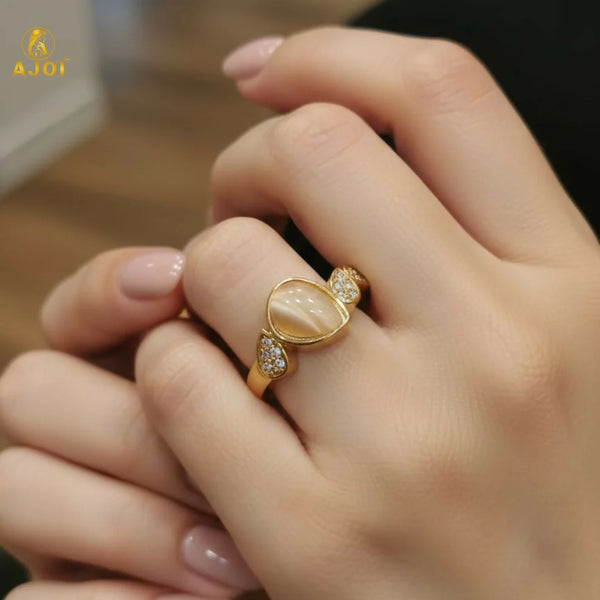 Elegant Gold Ring NVR-0137