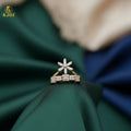Elegant Gold Diamond Ring NVR-0138
