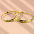 Gold-Plated Kada Bangles NVR-0152