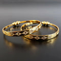 Gold-Plated Kada Bangles NVR-0152
