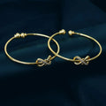 Elegant Gold Bangles NVR-0153