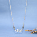 Silver Butterfly Pendant Necklace NVR-0168