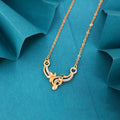 Gold Plated Pendant Necklace NVR-0180