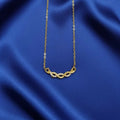 Gold Infinity Pendant Necklace NVR-0182