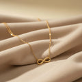Gold Infinity Pendant Necklace NVR-0233