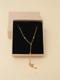 Elegant Gold Plated Chain Necklace NVR-0242