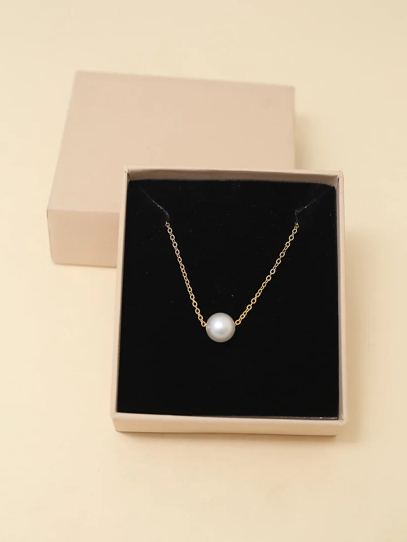Elegant Pearl Pendant Necklace NVR-0246