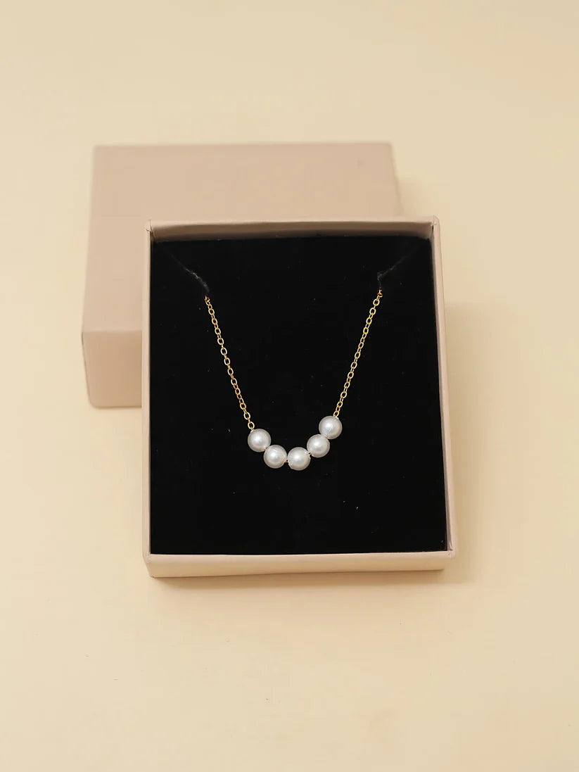 Pearl Pendant Necklace NVR-0255