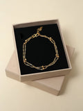 Elegant Gold Chain Bracelet NVR-0296