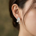 Cherry Blossom Pearl Earrings NVR-0371