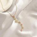 NAVIIRA Pink Stardust Pendant