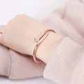 NAVIIRA Rose Charm Bracelet