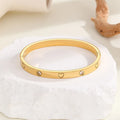 NAVIIRA Golden Love Spark Bracelet