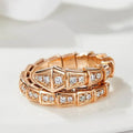 Golden Serpent Ring NVR-0553