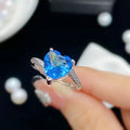 NAVIIRA Crystal Love Ring