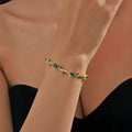 Emerald Garden Vine Bracelet NVR-0578