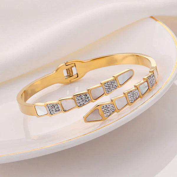 Ivory Elegance Bangle NVR-0587