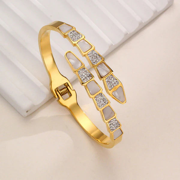 Ivory Elegance Bangle NVR-0587