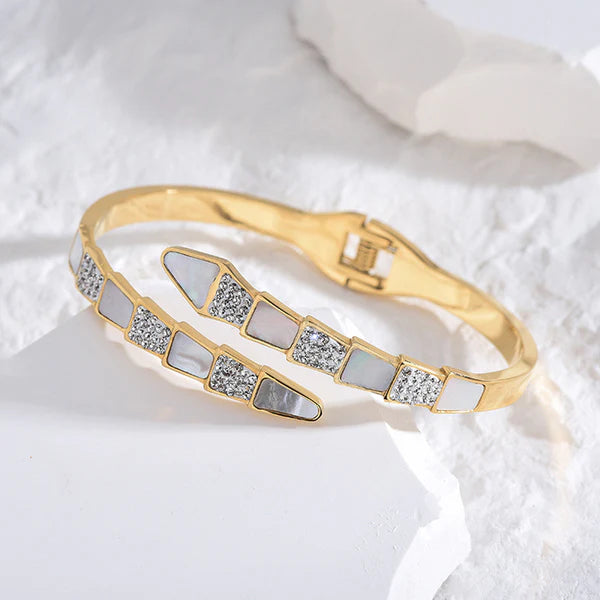 Ivory Elegance Bangle NVR-0587