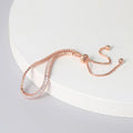 Crystal Glow Tennis Bracelet NVR-0593