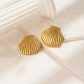 NAVIIRA Shell Glow Earrings