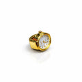 Vintage Roman Numeral Gold Ring Watch NVR-0426