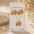 Tees Bow Jewelry Set NVR-0449