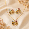 Tees Bow Jewelry Set NVR-0449