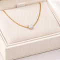 Luxury Crystal Heart Necklace NVR-0468