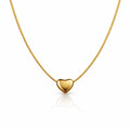 Pure Affection Golden Heart Necklace NVR-0471