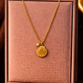 Serene Tides Seashell Necklace NVR-0477